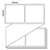 102mm x 150mm - White Direct Thermal Fanfold Labels, Permanent Adhesive, (3000/box)